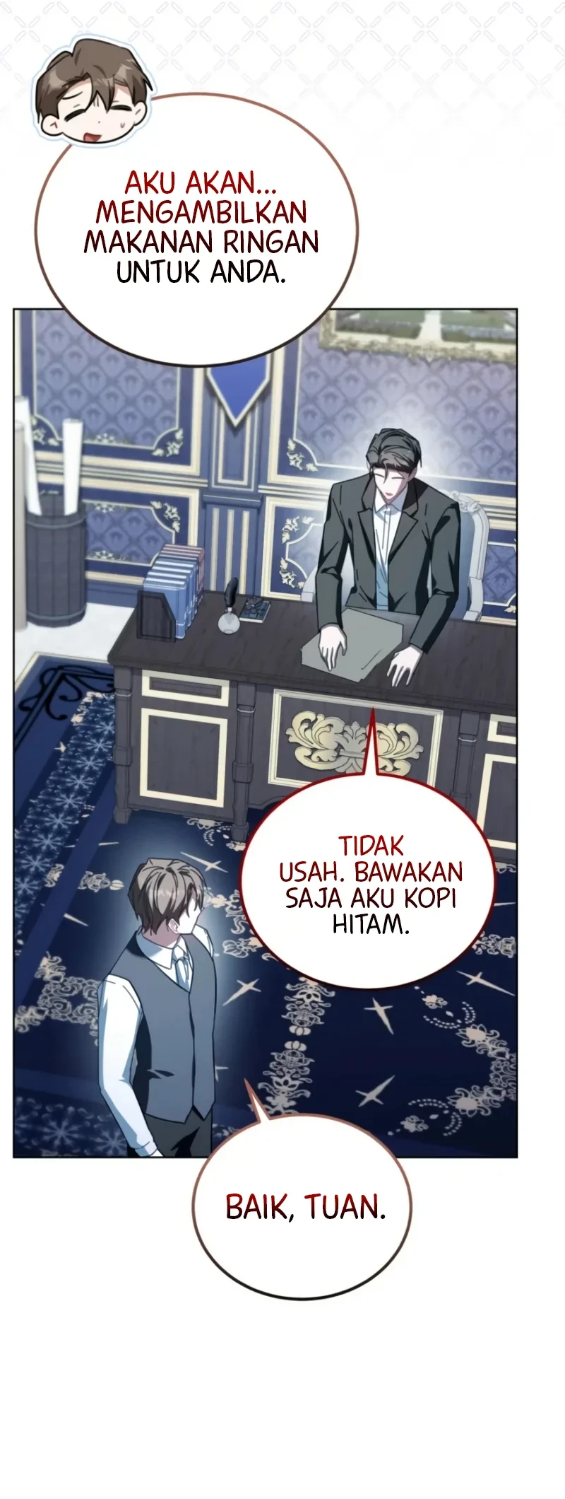 I Received a Request from the Villain Boss Chapter 28 - halaman 9