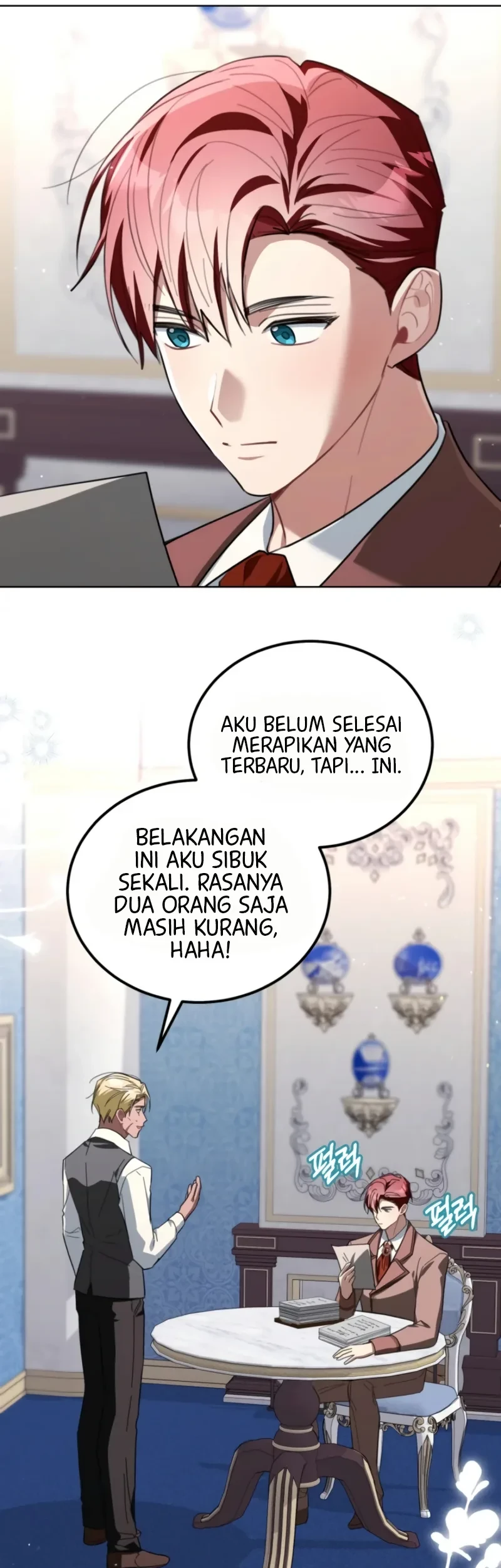 I Received a Request from the Villain Boss Chapter 29 - halaman 49