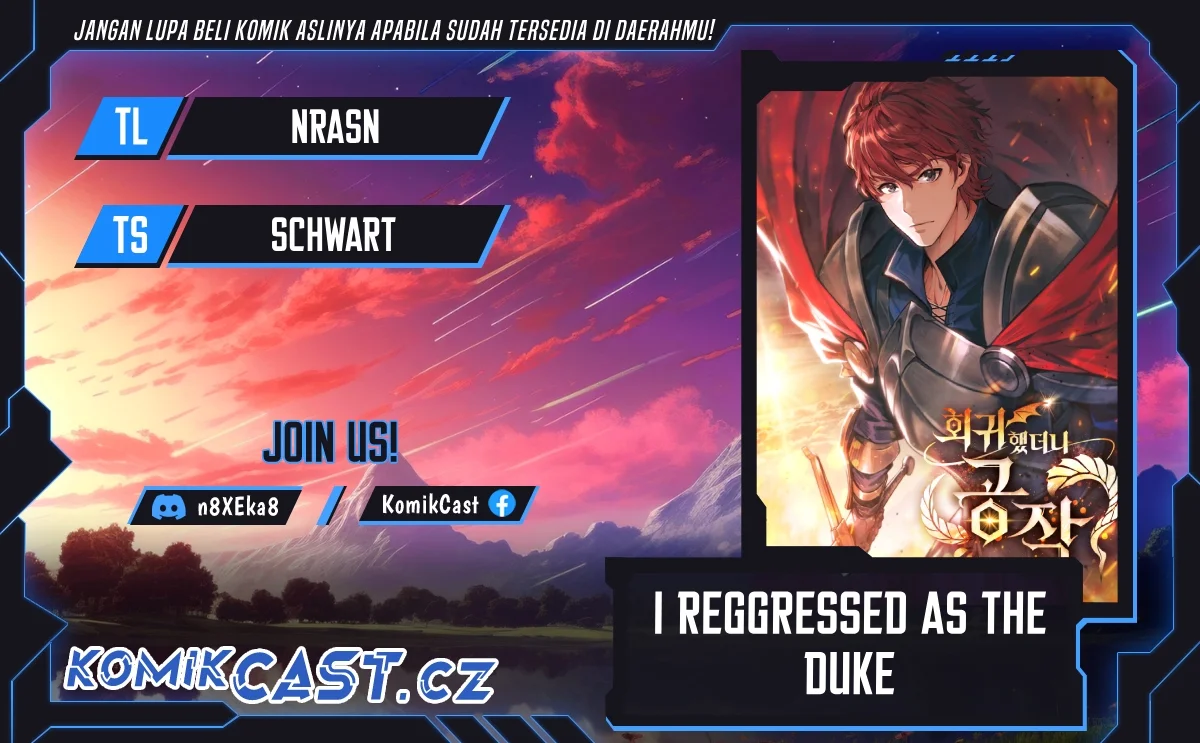 I Regressed As The Duke (Returned as the Duke) Chapter 100 - halaman 1