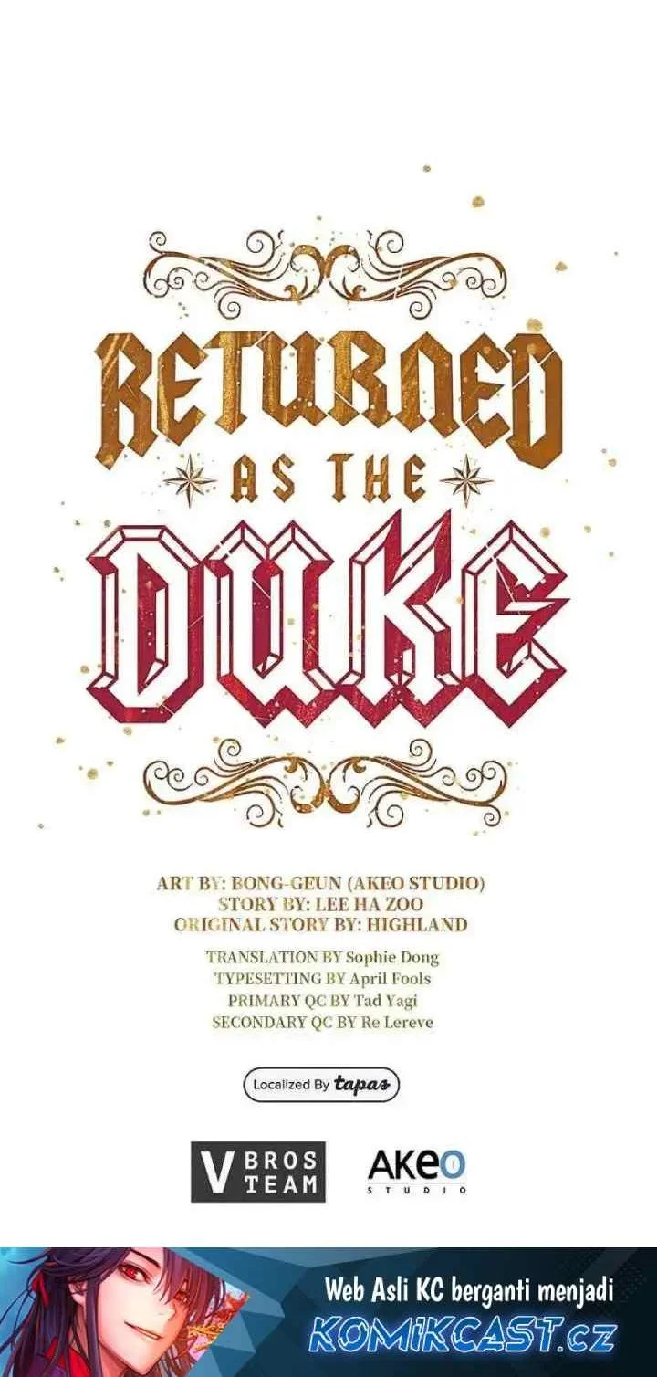 I Regressed As The Duke (Returned as the Duke) Chapter 100 - halaman 55