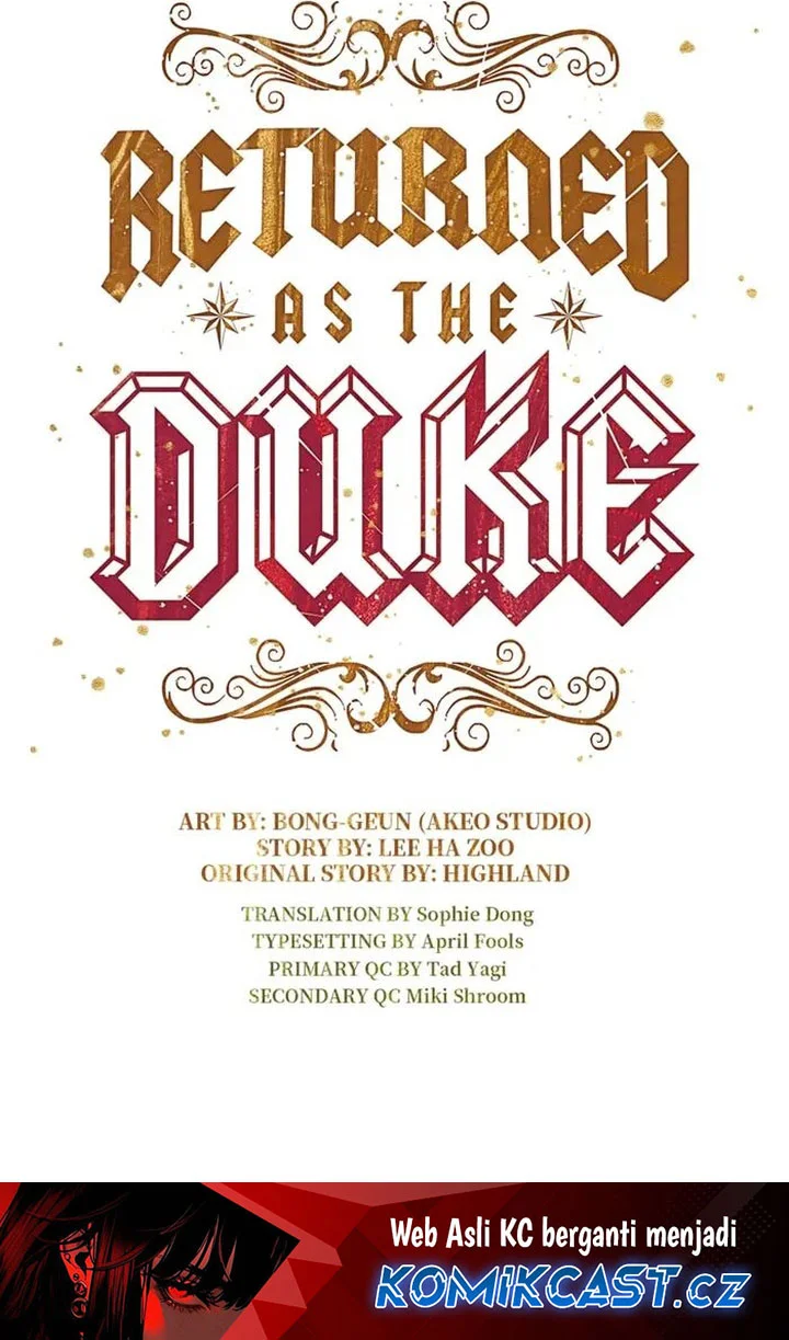 I Regressed As The Duke (Returned as the Duke) Chapter 102 - halaman 79
