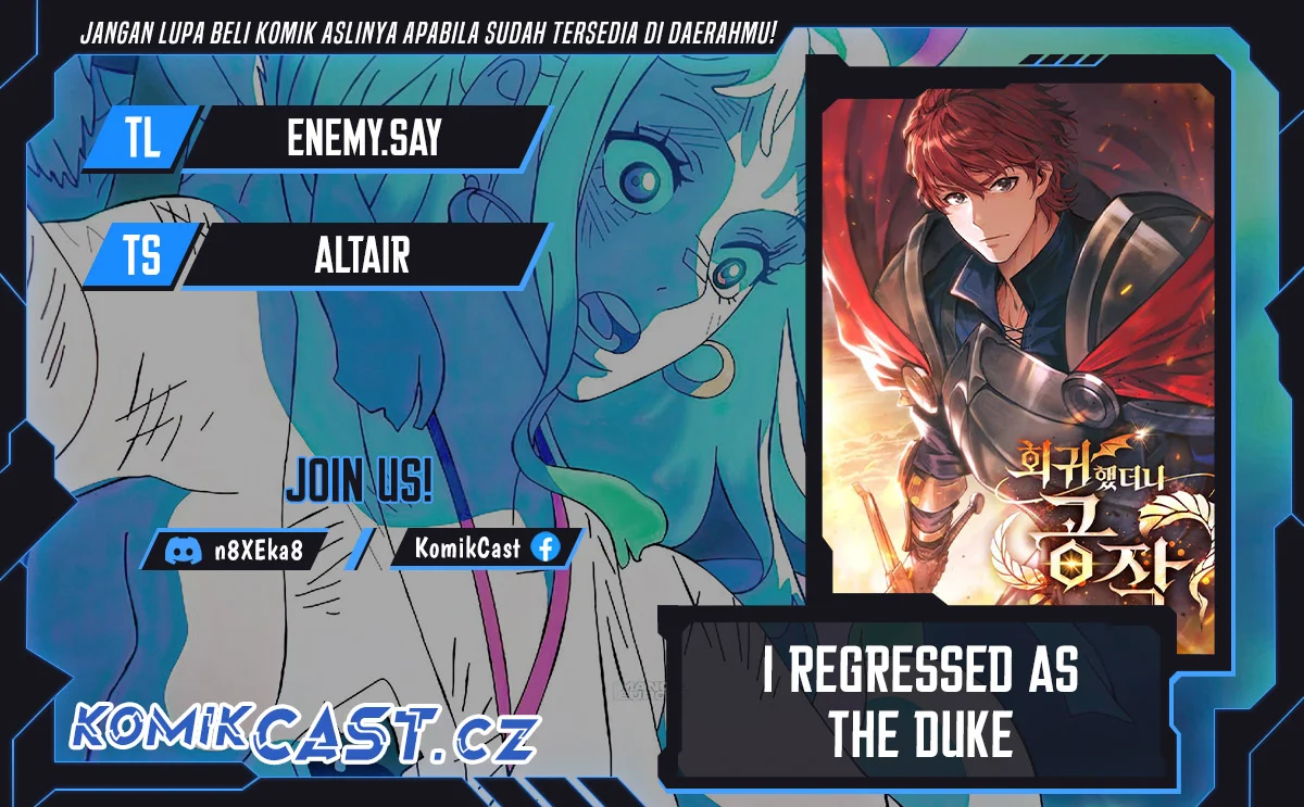 I Regressed As The Duke (Returned as the Duke) Chapter 112 - halaman 1