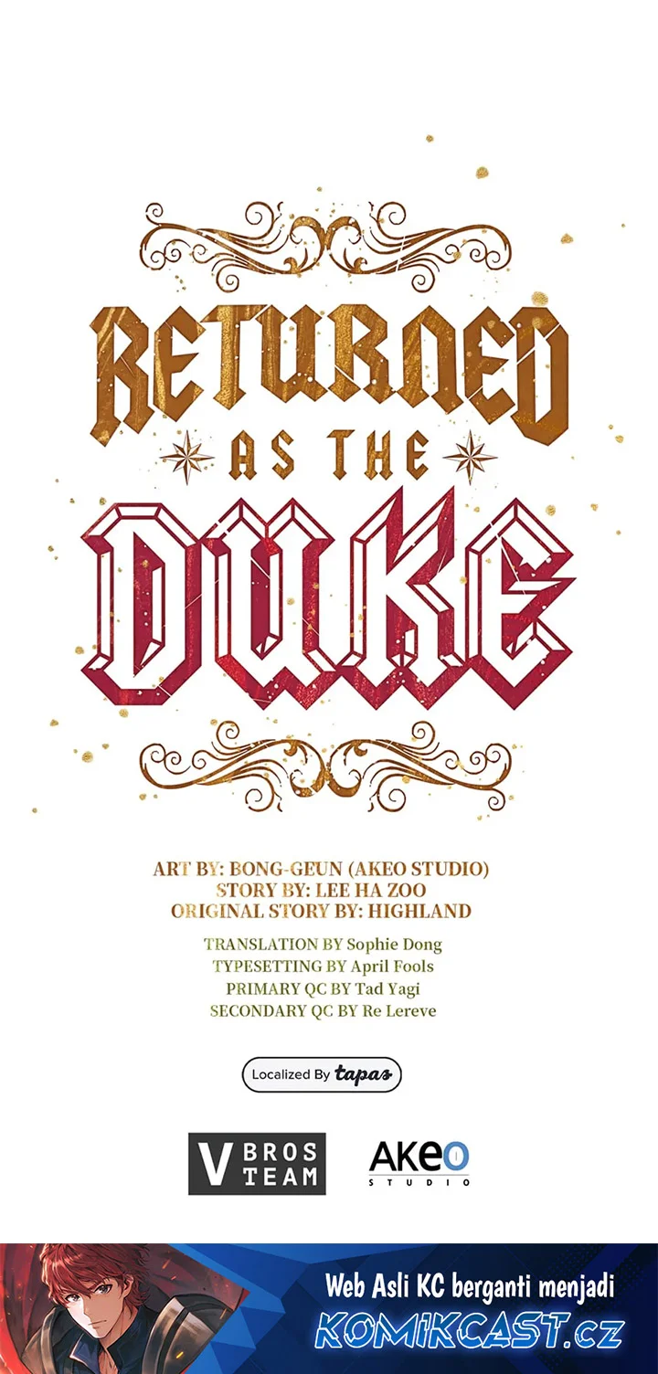 I Regressed As The Duke (Returned as the Duke) Chapter 112 - halaman 60