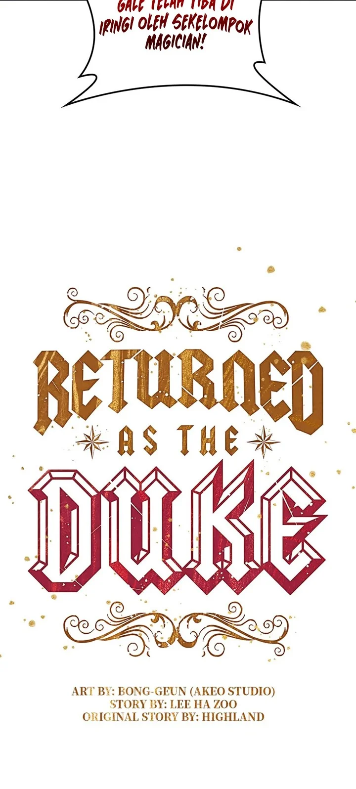 I Regressed As The Duke (Returned as the Duke) Chapter 114 - halaman 55