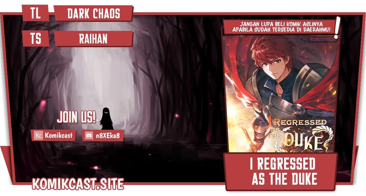 I Regressed As The Duke (Returned as the Duke) Chapter 56 - halaman 1