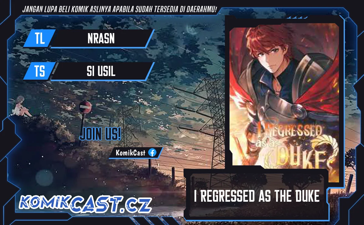 I Regressed As The Duke (Returned as the Duke) Chapter 95 - halaman 1