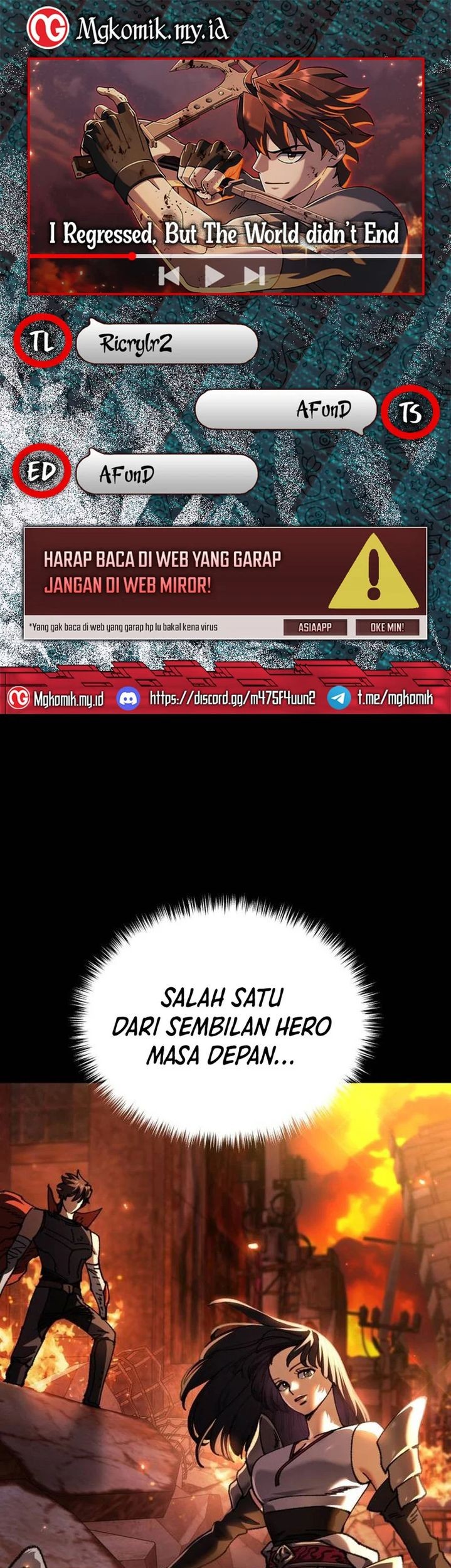 I Regressed, but the World didn’t End Chapter 25 - halaman 1