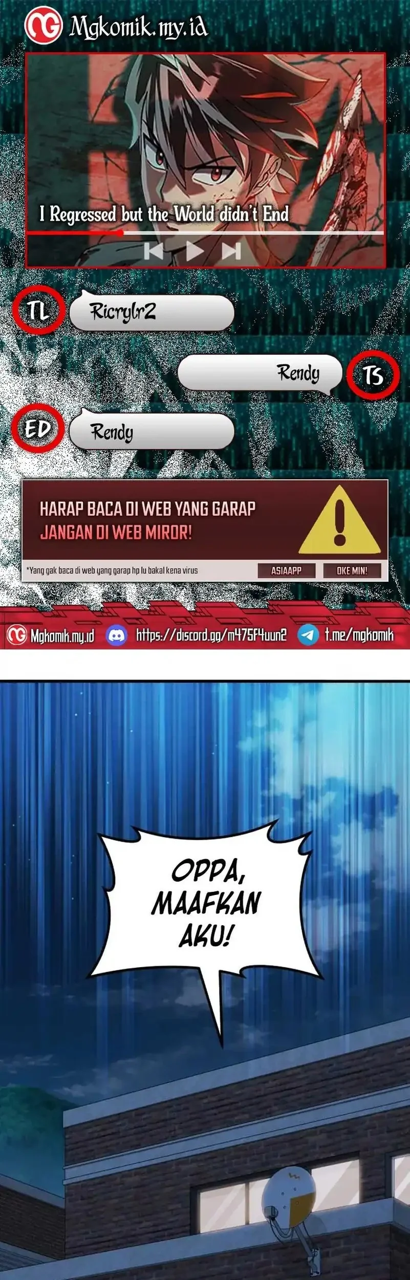 I Regressed, but the World didn’t End Chapter 46 - halaman 1
