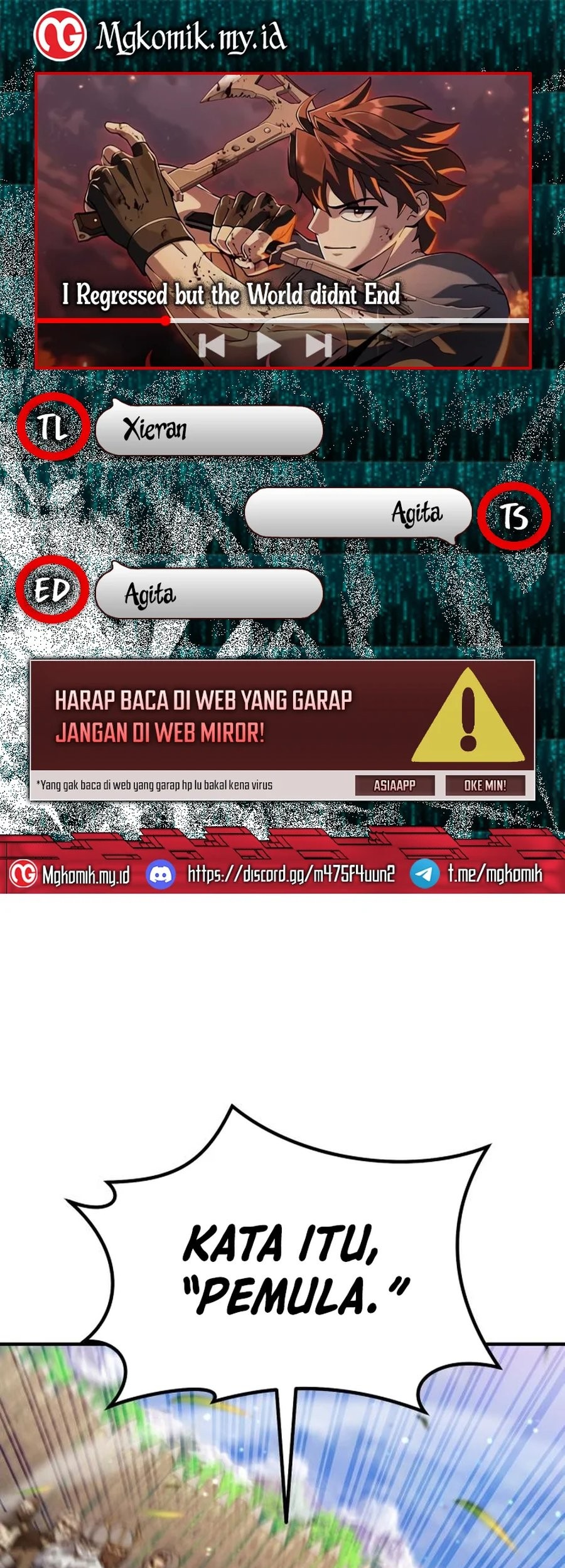 I Regressed, but the World didn’t End Chapter 9 - halaman 1