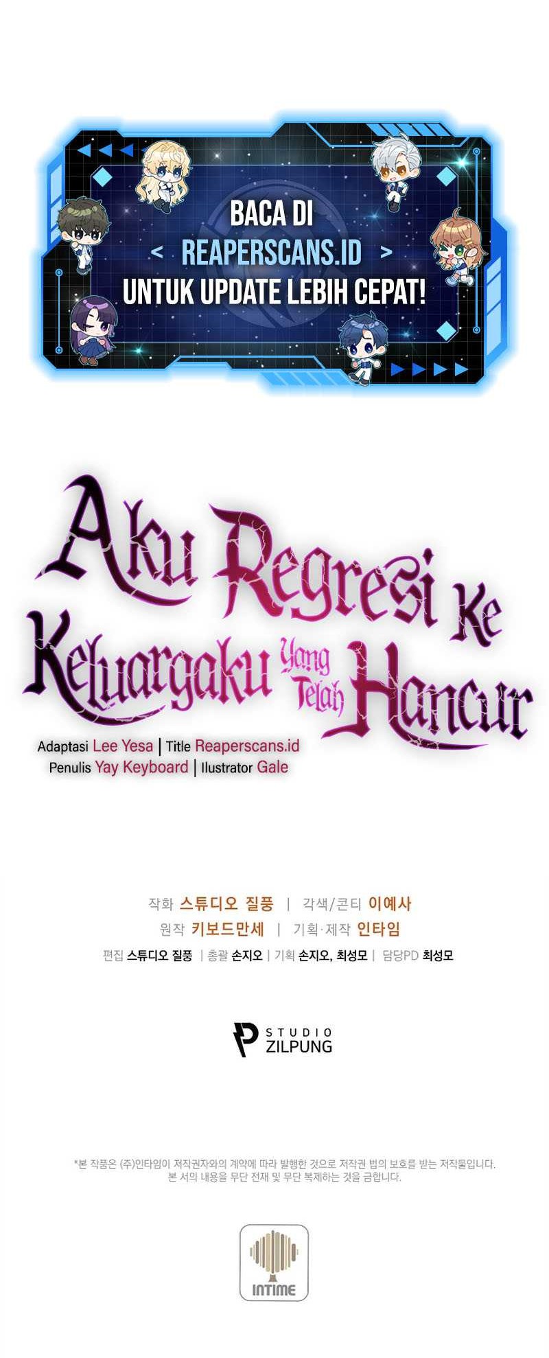 I Regressed to My Ruined Family Chapter 24 - halaman 65