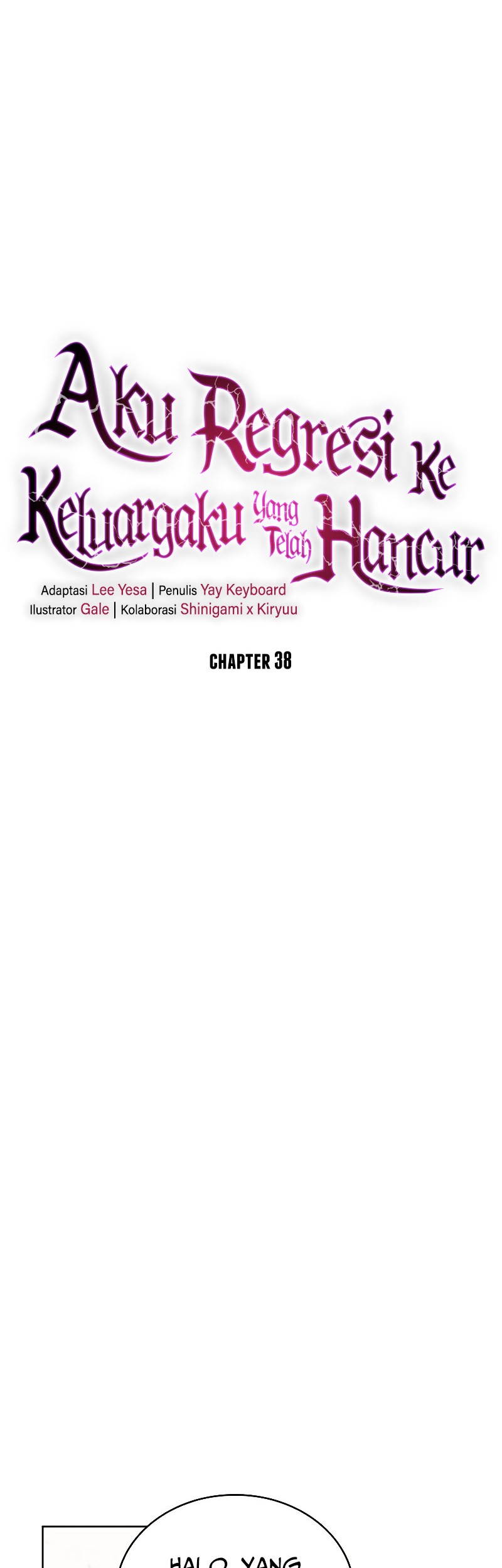 I Regressed to My Ruined Family Chapter 38 - halaman 40
