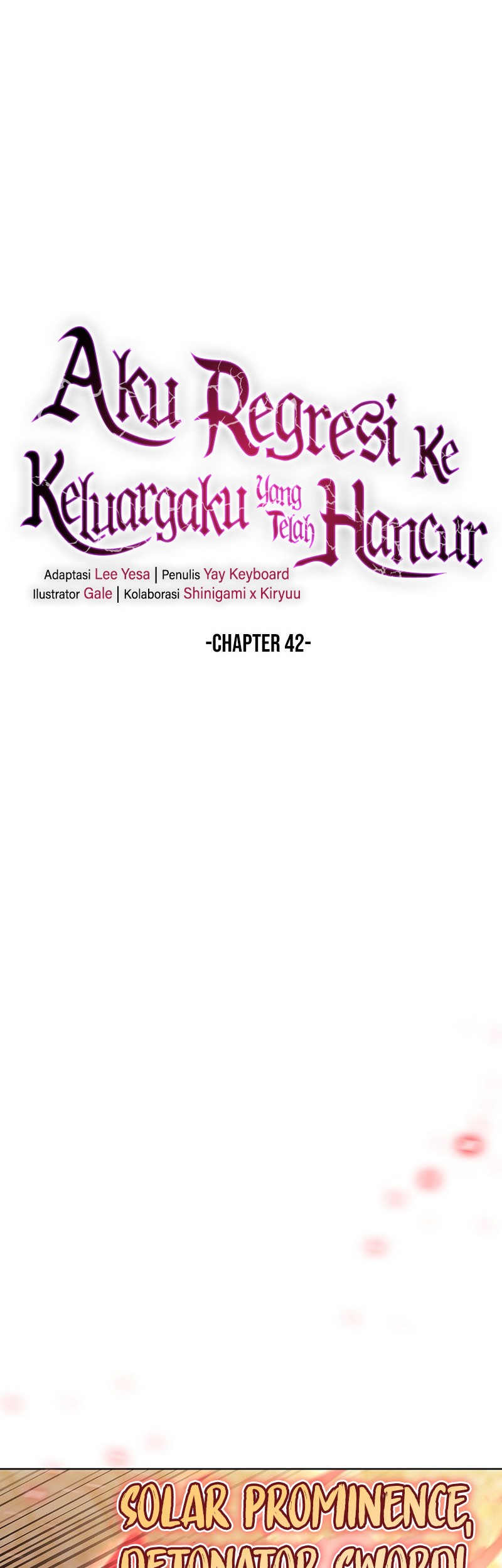I Regressed to My Ruined Family Chapter 42 - halaman 27