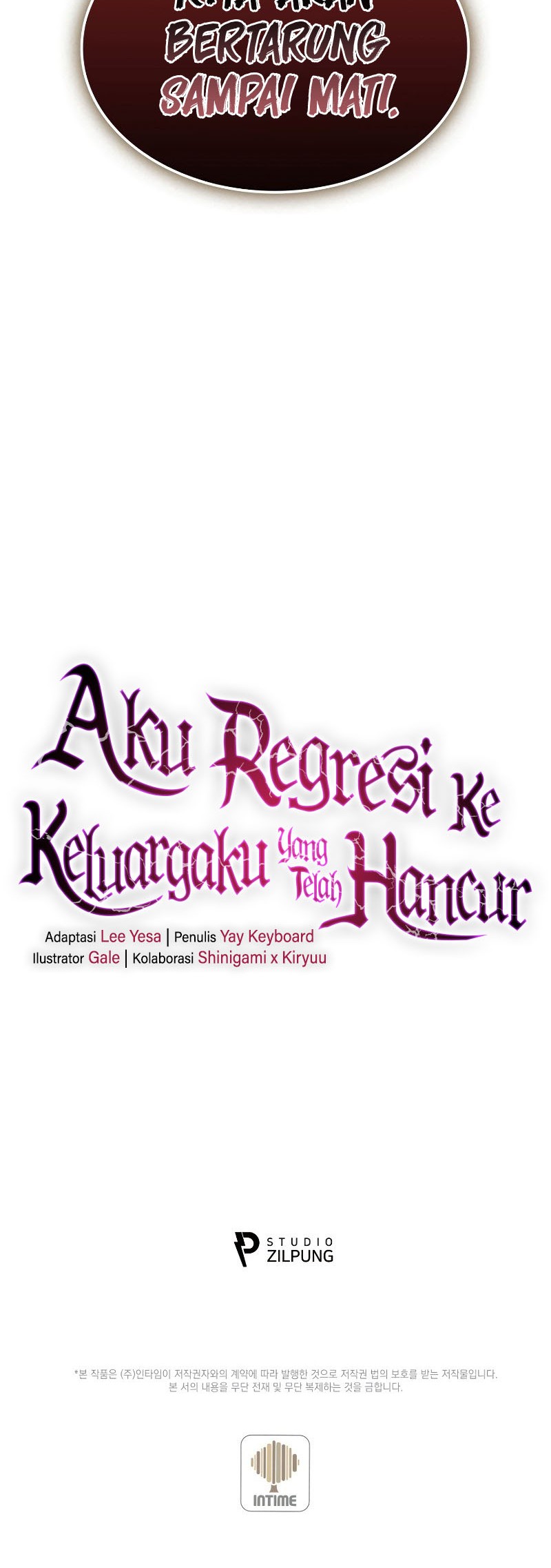I Regressed to My Ruined Family Chapter 54 - halaman 68