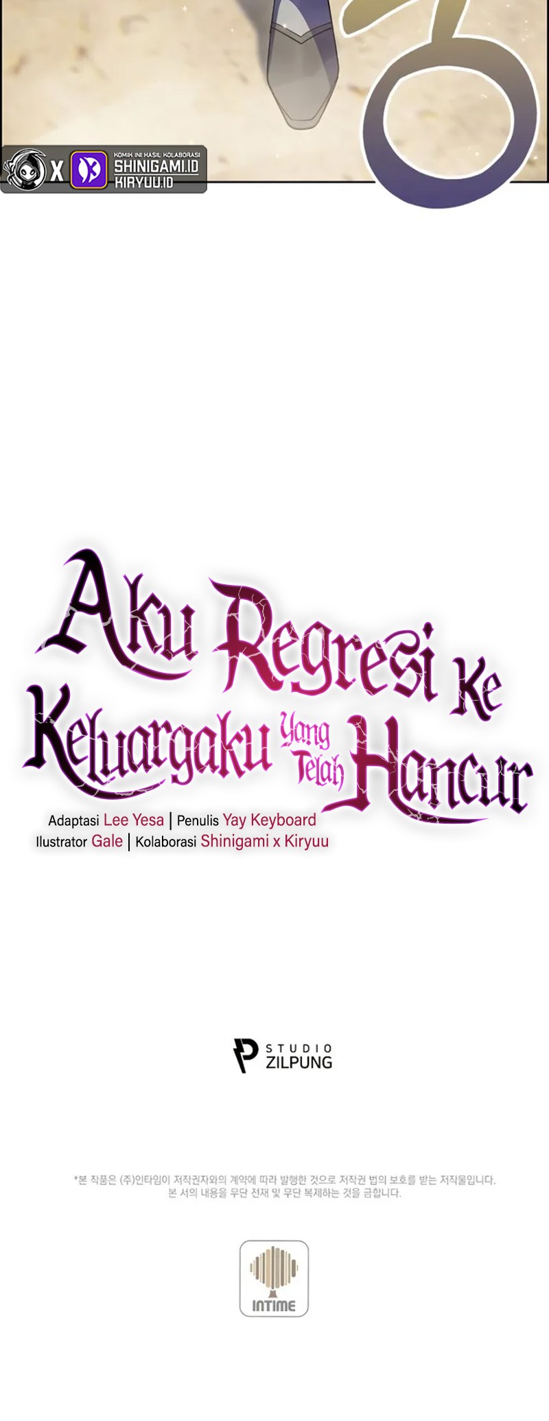 I Regressed to My Ruined Family Chapter 57 - halaman 59