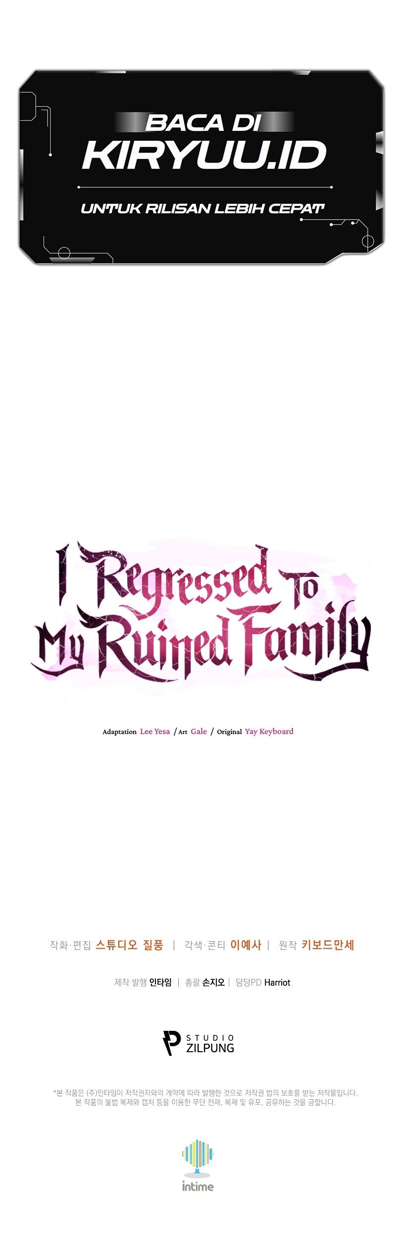 I Regressed to My Ruined Family Chapter 74 - halaman 65