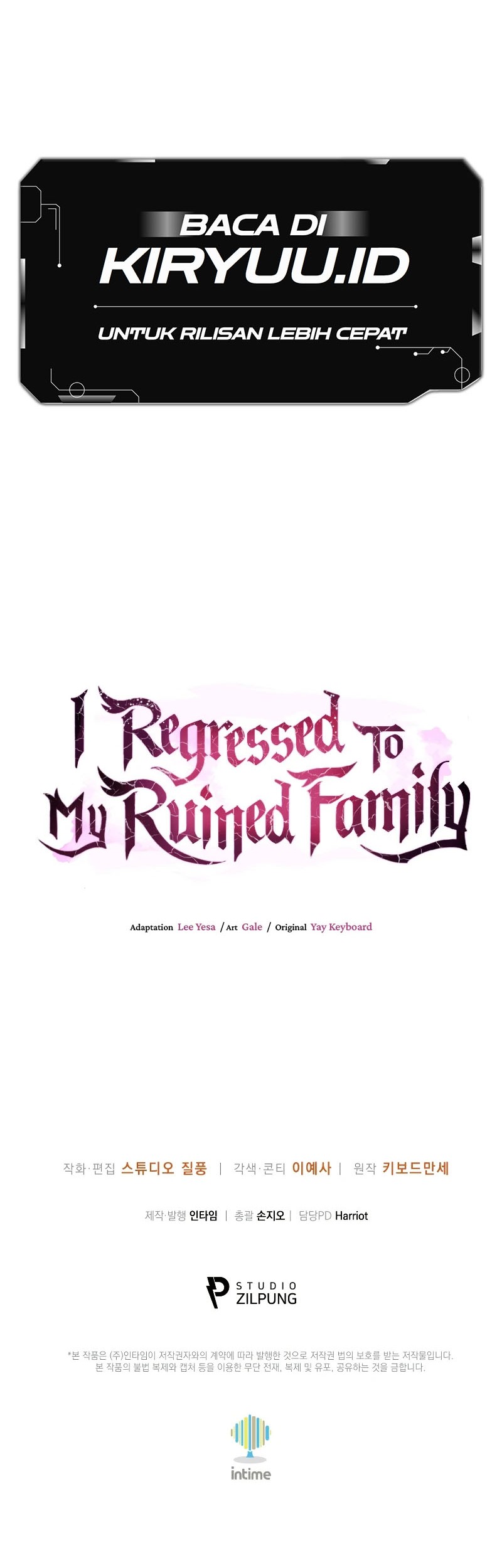 I Regressed to My Ruined Family Chapter 75 - halaman 65