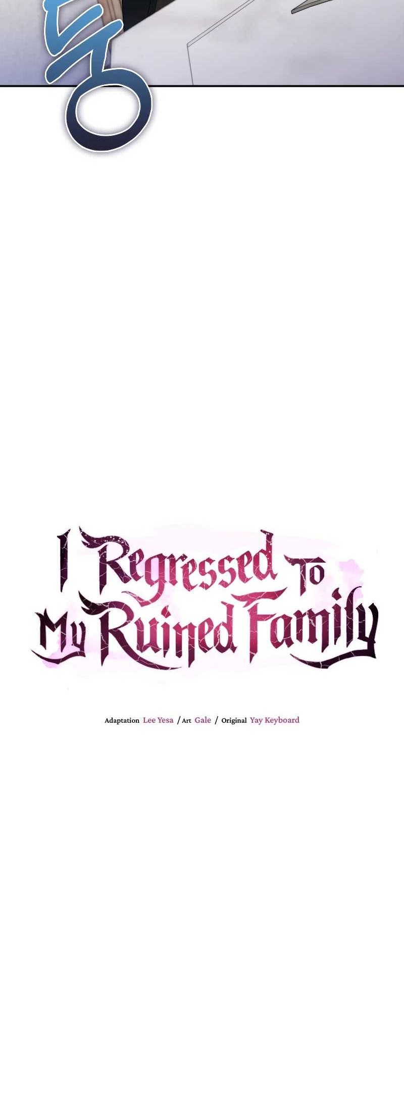 I Regressed to My Ruined Family Chapter 78 - halaman 21