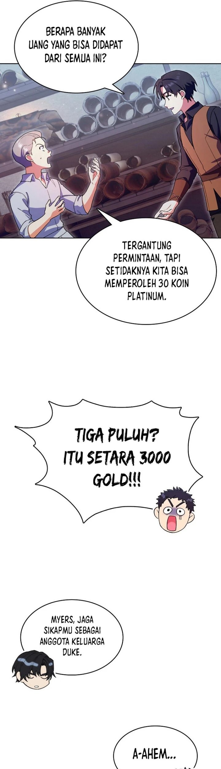 I Regressed to My Ruined Family Chapter 8 - halaman 54