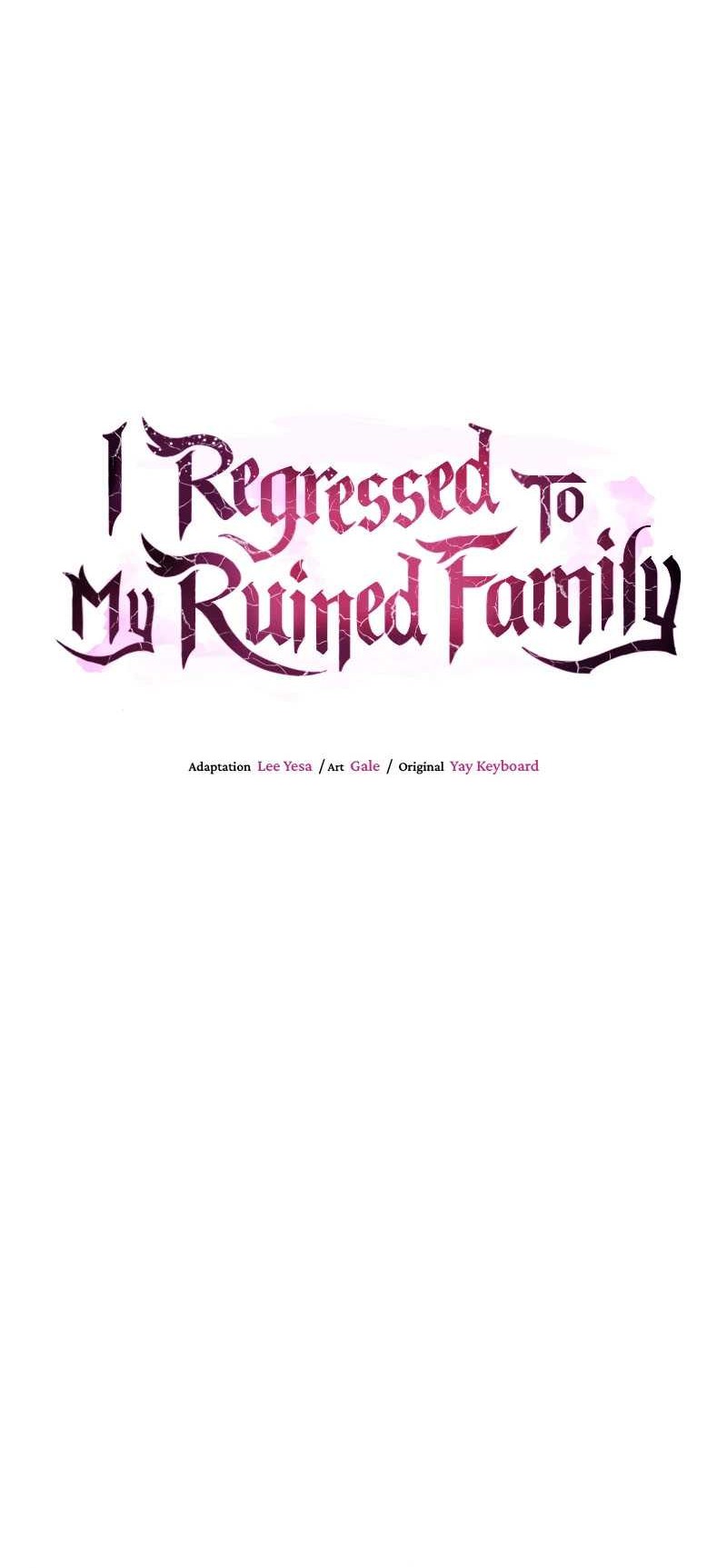 I Regressed to My Ruined Family Chapter 82 - halaman 25