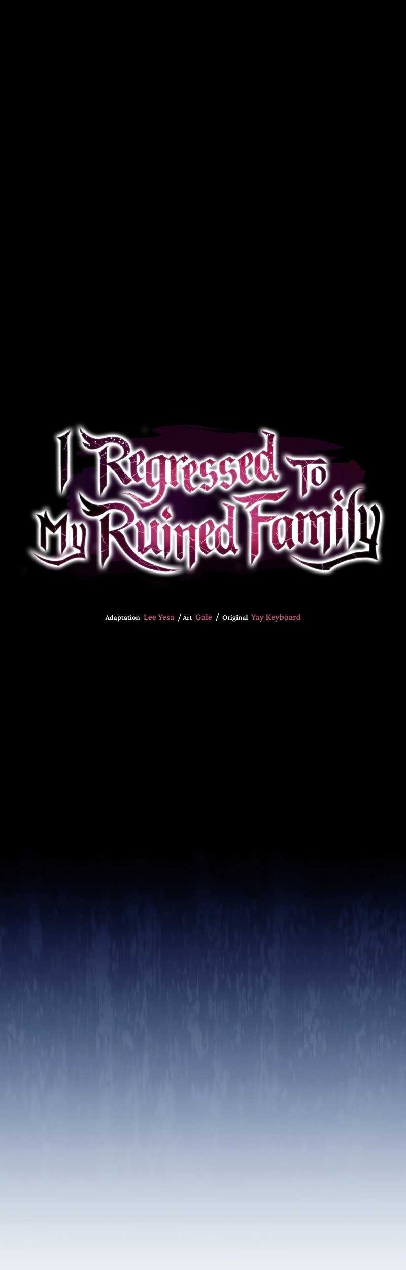 I Regressed to My Ruined Family Chapter 85 - halaman 20