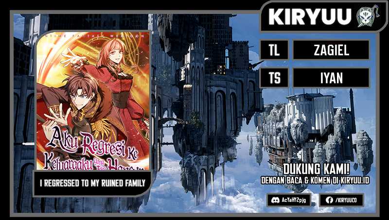 I Regressed to My Ruined Family Chapter 89 - halaman 1