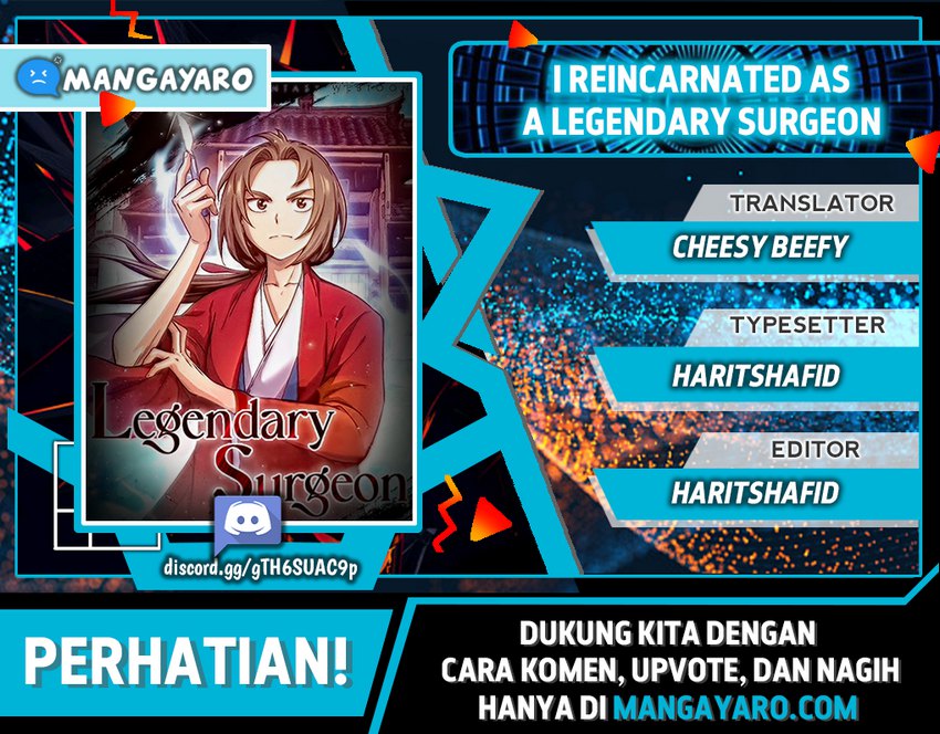I Reincarnated as a Legendary Surgeon Chapter 16.2 - halaman 1