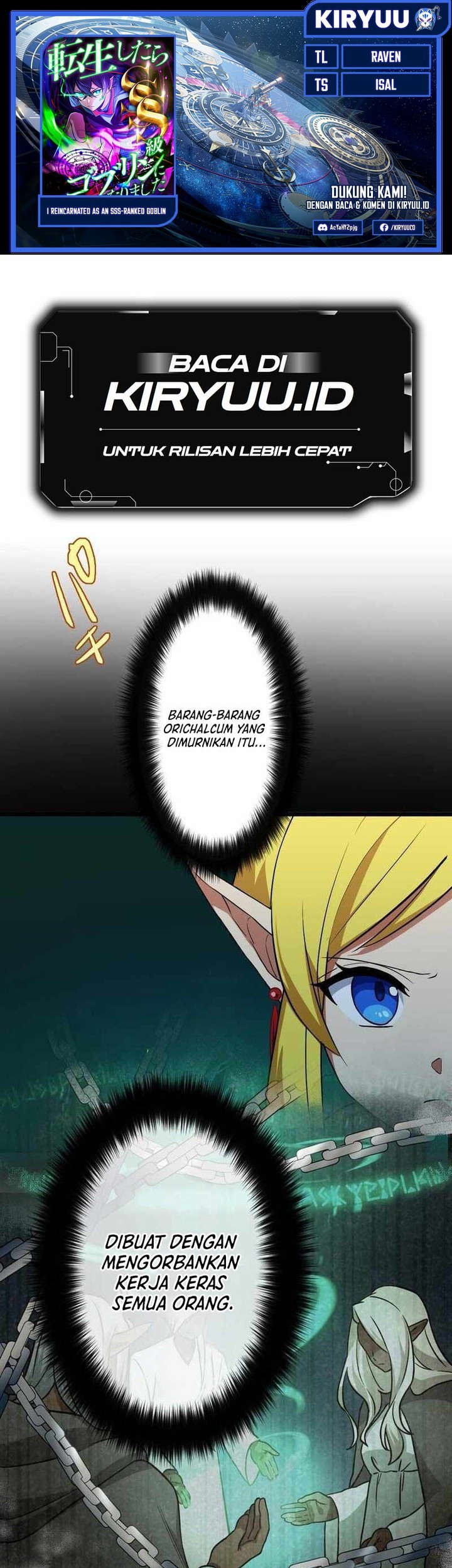 I Reincarnated as an SSS-Ranked Goblin Chapter 38 - halaman 1