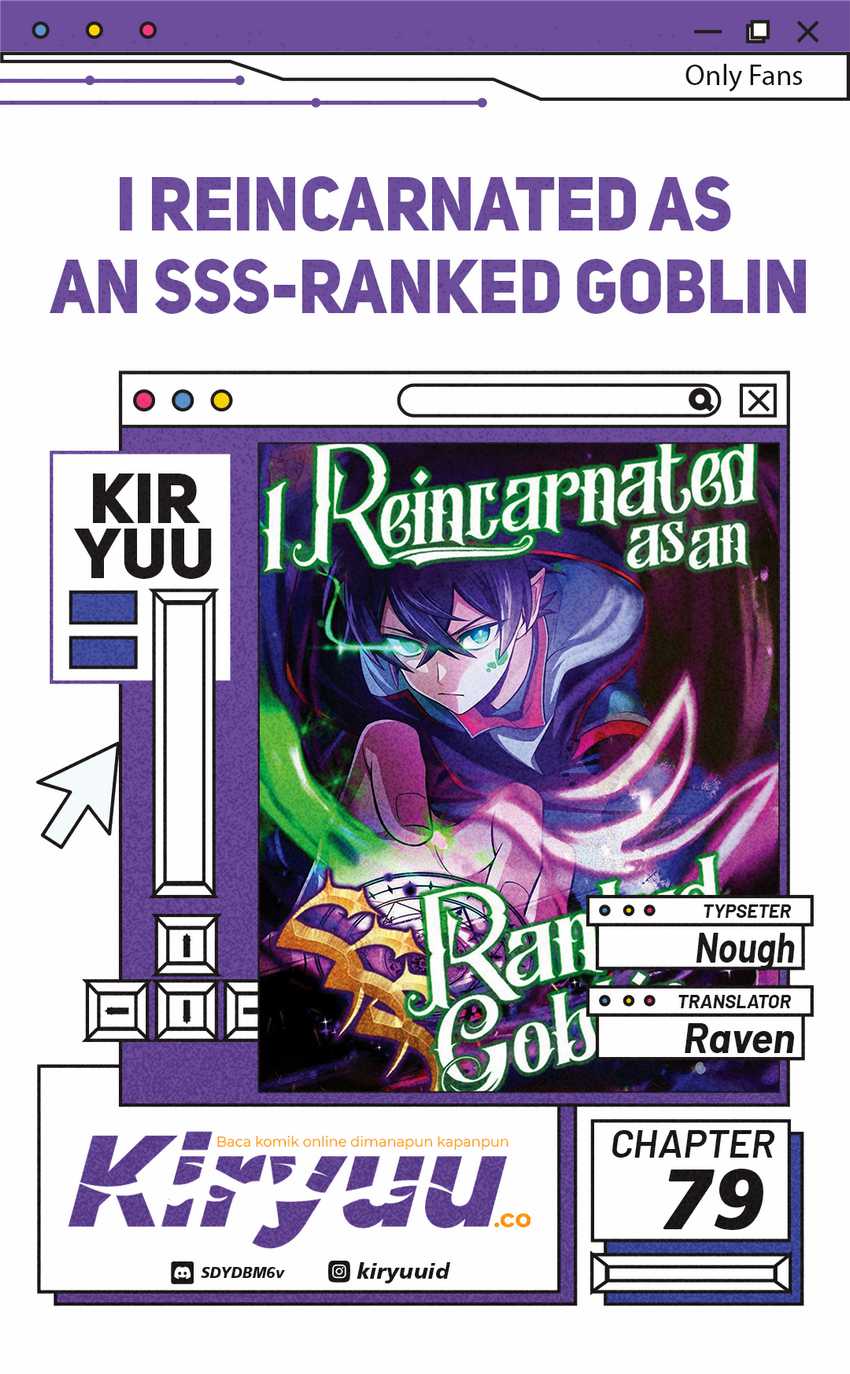 I Reincarnated as an SSS-Ranked Goblin Chapter 79 - halaman 1