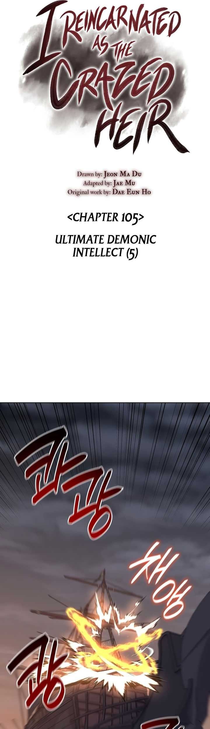 I Reincarnated As The Crazed Heir Chapter 105 - halaman 98
