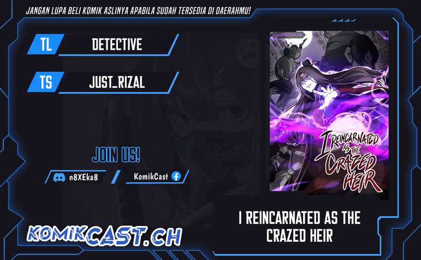 I Reincarnated As The Crazed Heir Chapter 107 - halaman 1