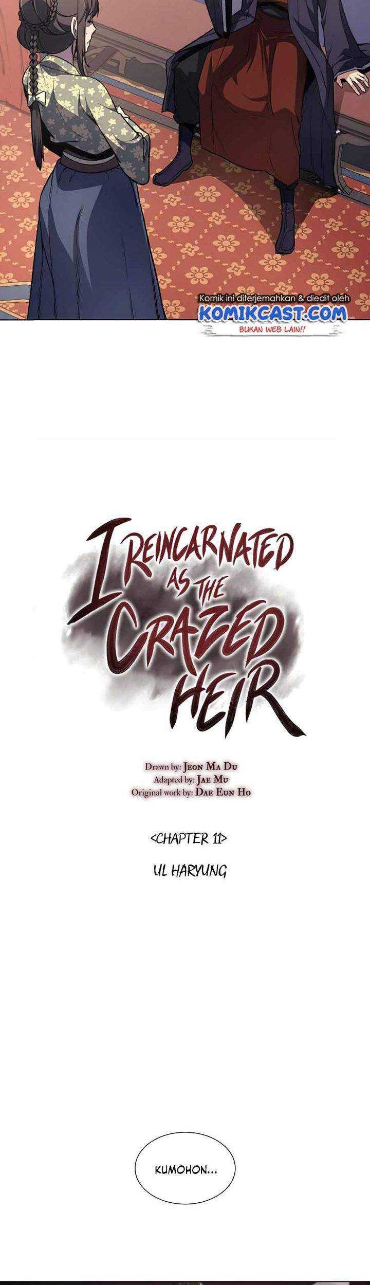 I Reincarnated As The Crazed Heir Chapter 11 - halaman 26