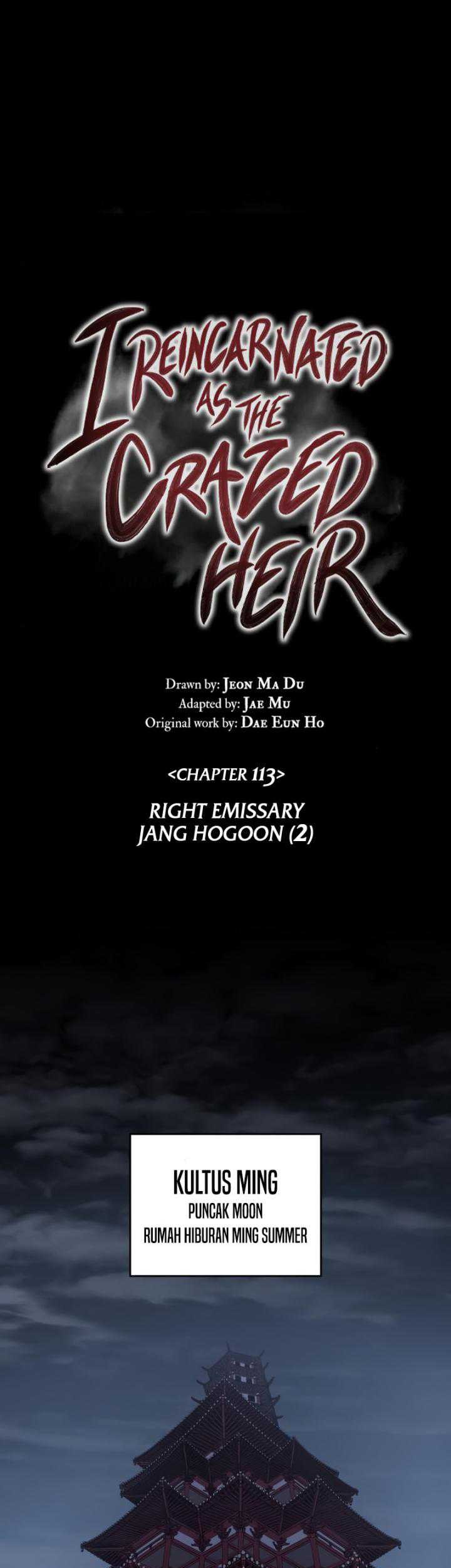 I Reincarnated As The Crazed Heir Chapter 113 - halaman 64