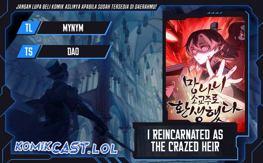 I Reincarnated As The Crazed Heir Chapter 121 - halaman 1