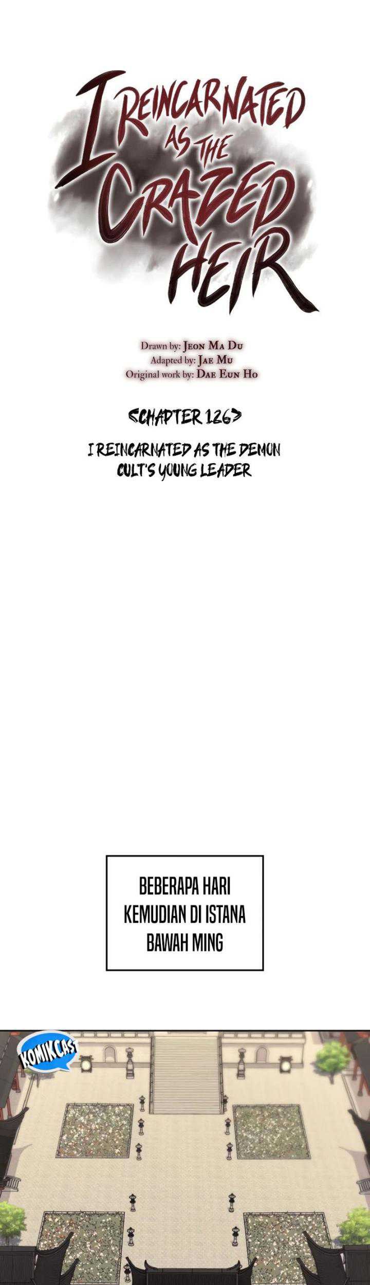 I Reincarnated As The Crazed Heir Chapter 126 - halaman 63