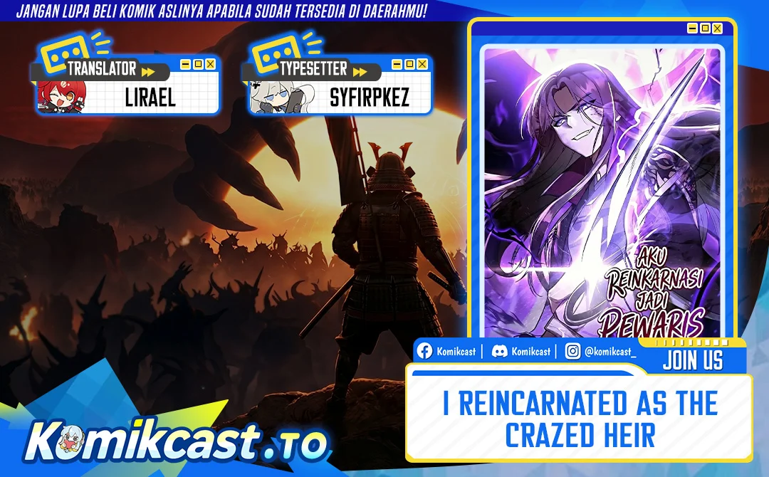 I Reincarnated As The Crazed Heir Chapter 188 - halaman 1