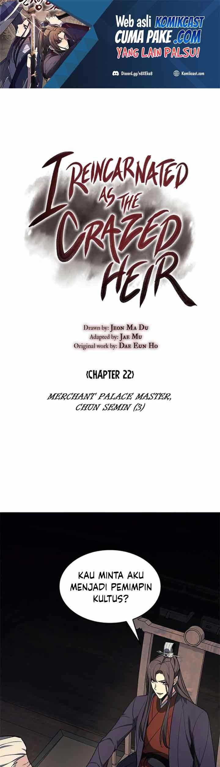 I Reincarnated As The Crazed Heir Chapter 22 - halaman 2