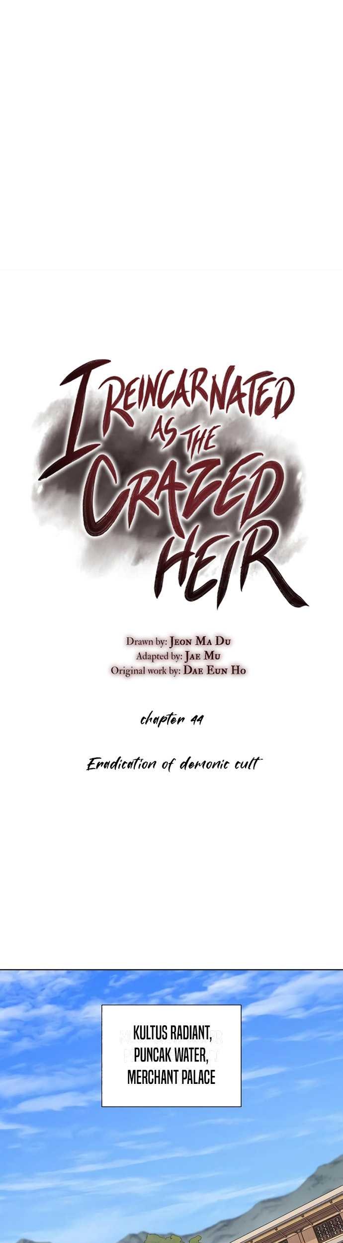 I Reincarnated As The Crazed Heir Chapter 44 - halaman 30