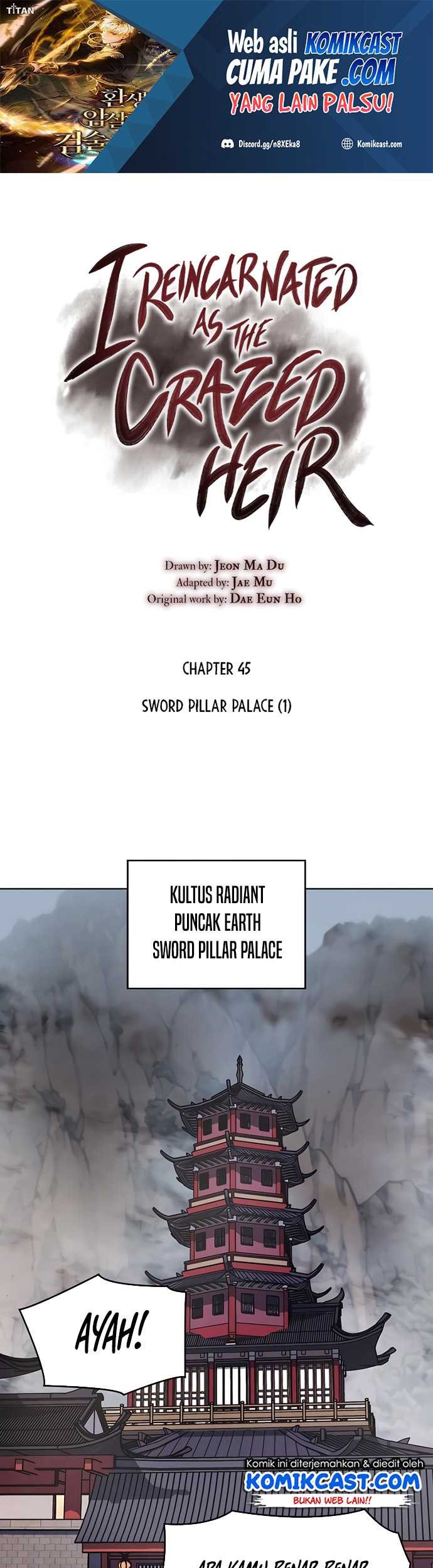 I Reincarnated As The Crazed Heir Chapter 45 - halaman 2