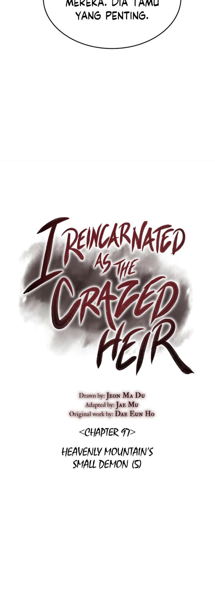 I Reincarnated As The Crazed Heir Chapter 97 - halaman 8