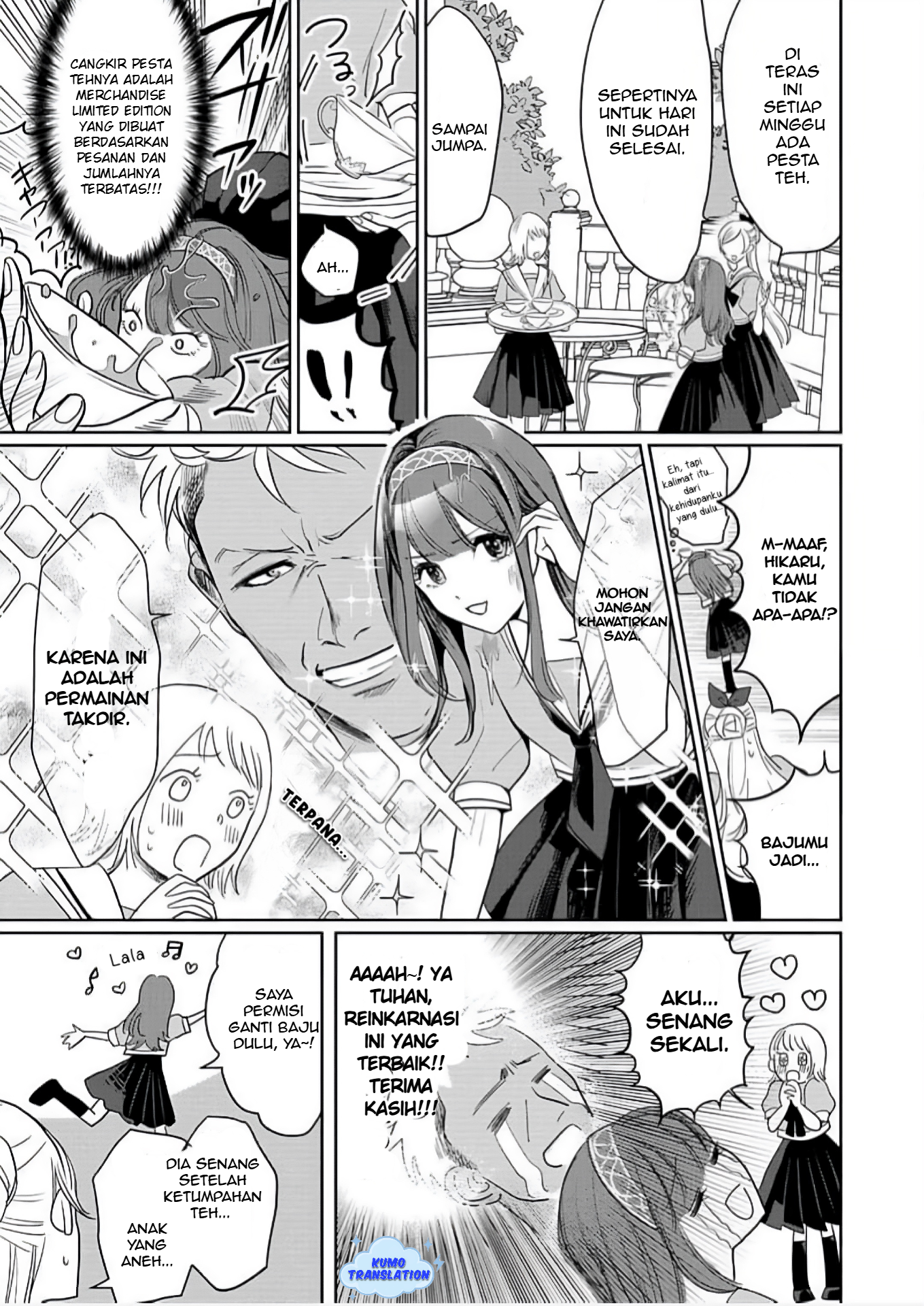 I Reincarnated as the Heroine in a Yuri Game, but for Some Reason That Thing was Still There! Chapter 1 - halaman 11
