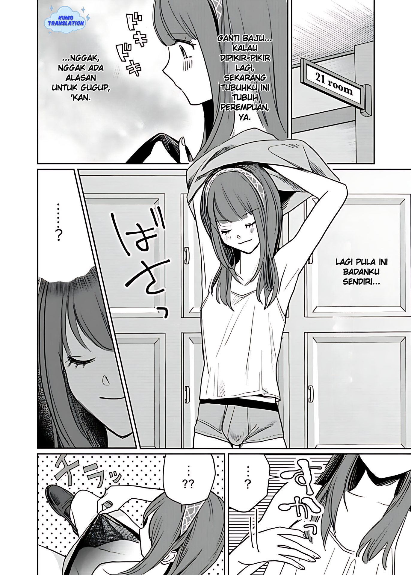 I Reincarnated as the Heroine in a Yuri Game, but for Some Reason That Thing was Still There! Chapter 1 - halaman 12