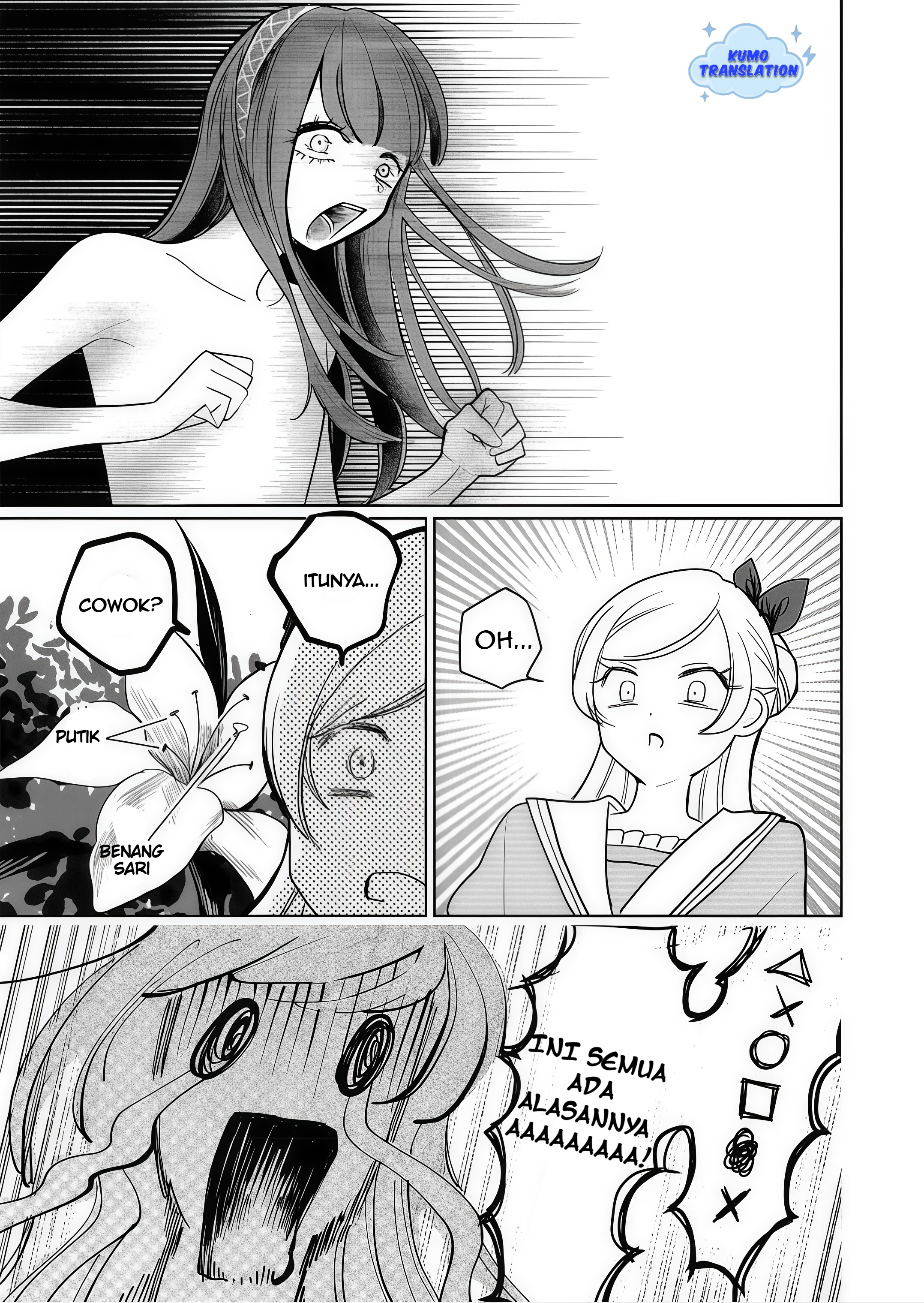 I Reincarnated as the Heroine in a Yuri Game, but for Some Reason That Thing was Still There! Chapter 1 - halaman 23