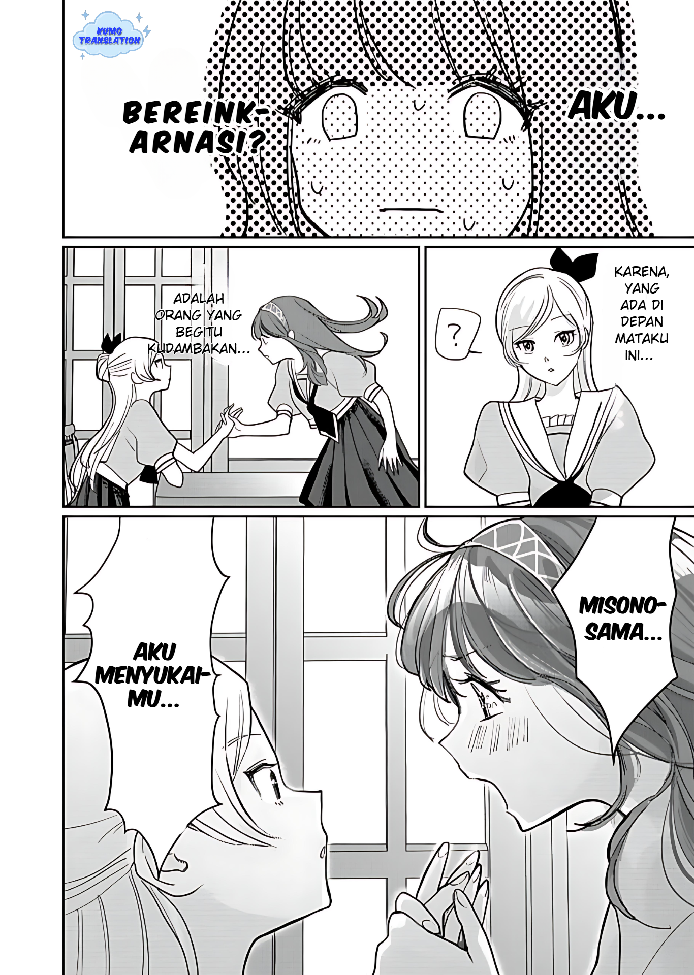I Reincarnated as the Heroine in a Yuri Game, but for Some Reason That Thing was Still There! Chapter 1 - halaman 8