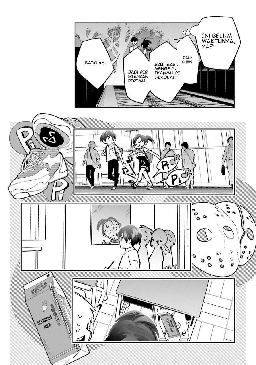 I Reincarnated as the Little Sister of a Death Game Manga’s Murder Mastermind and Failed Chapter 2 - halaman 13