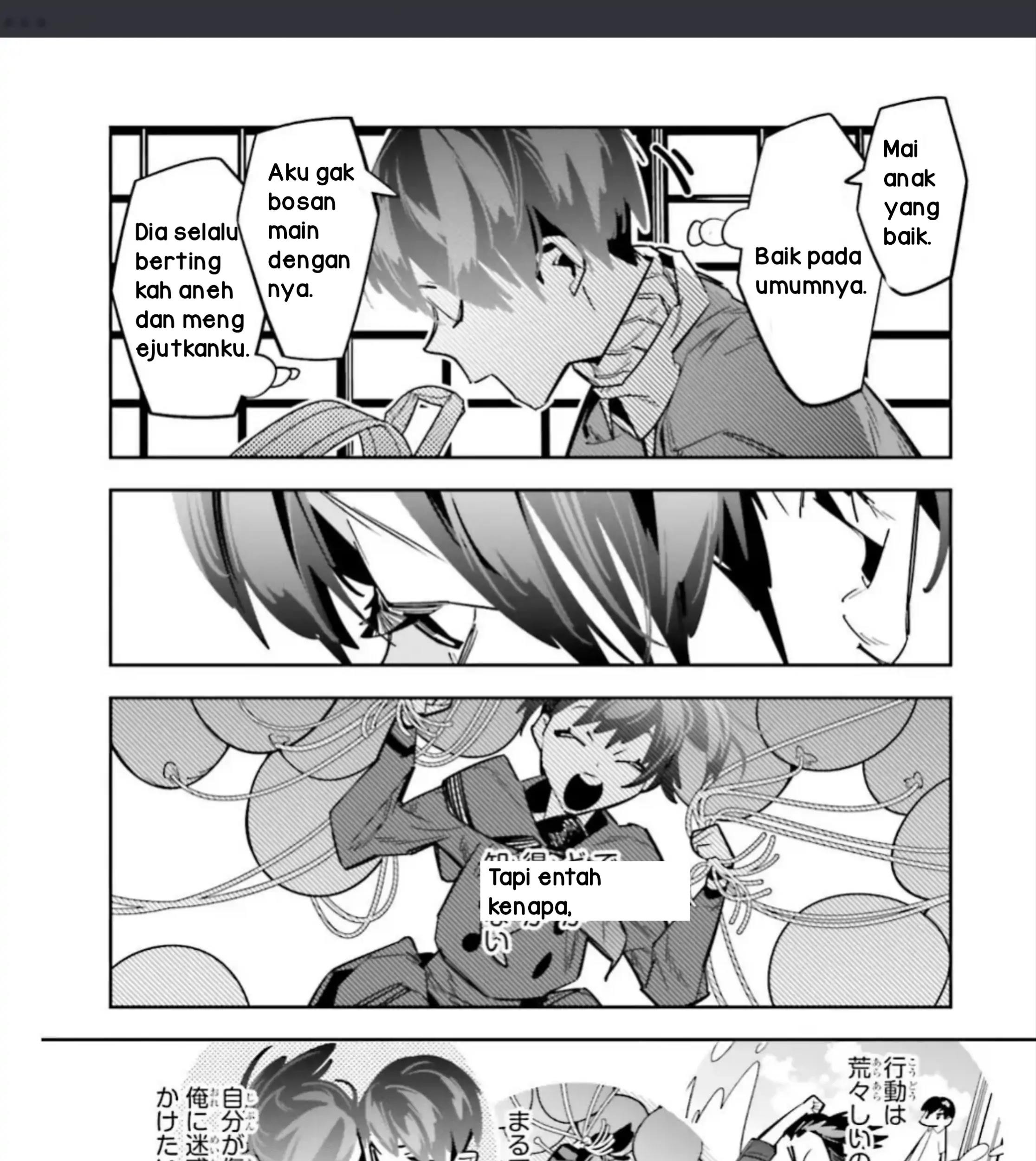 I Reincarnated as the Little Sister of a Death Game Manga’s Murder Mastermind and Failed Chapter 4.1 - halaman 5