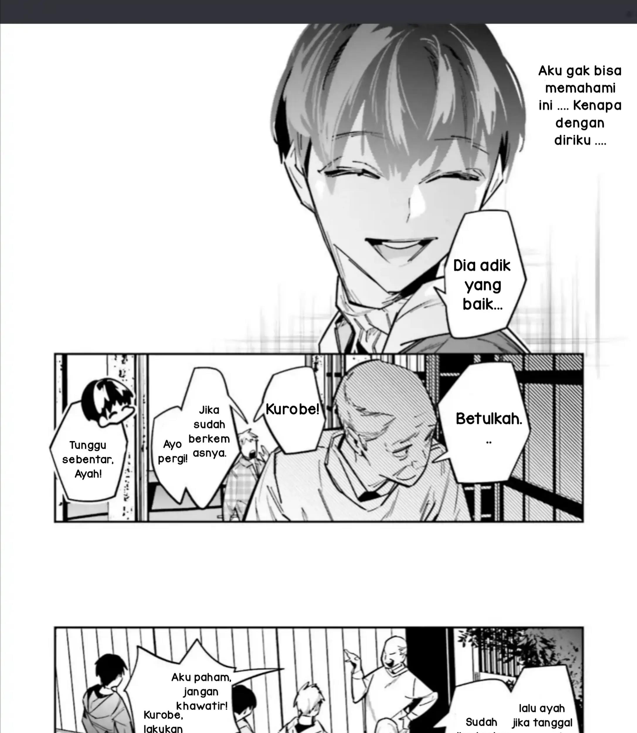 I Reincarnated as the Little Sister of a Death Game Manga’s Murder Mastermind and Failed Chapter 4.1 - halaman 7