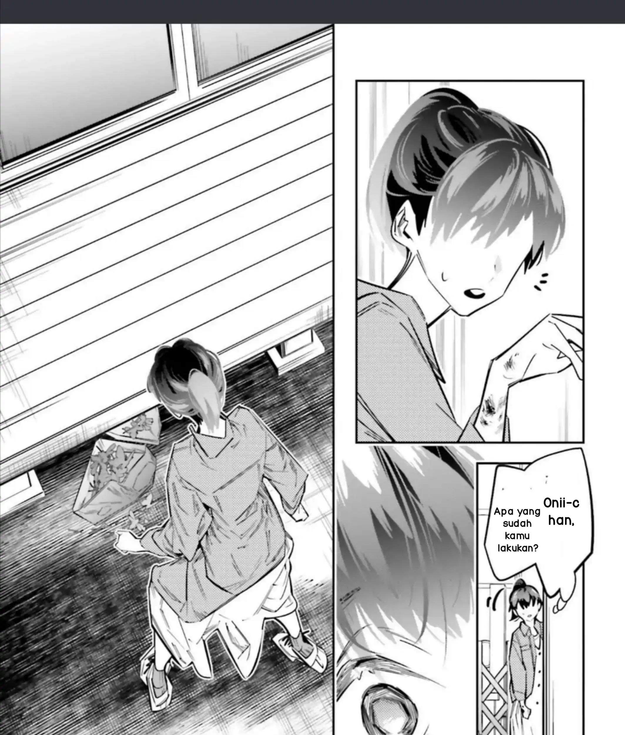 I Reincarnated as the Little Sister of a Death Game Manga’s Murder Mastermind and Failed Chapter 4.2 - halaman 4