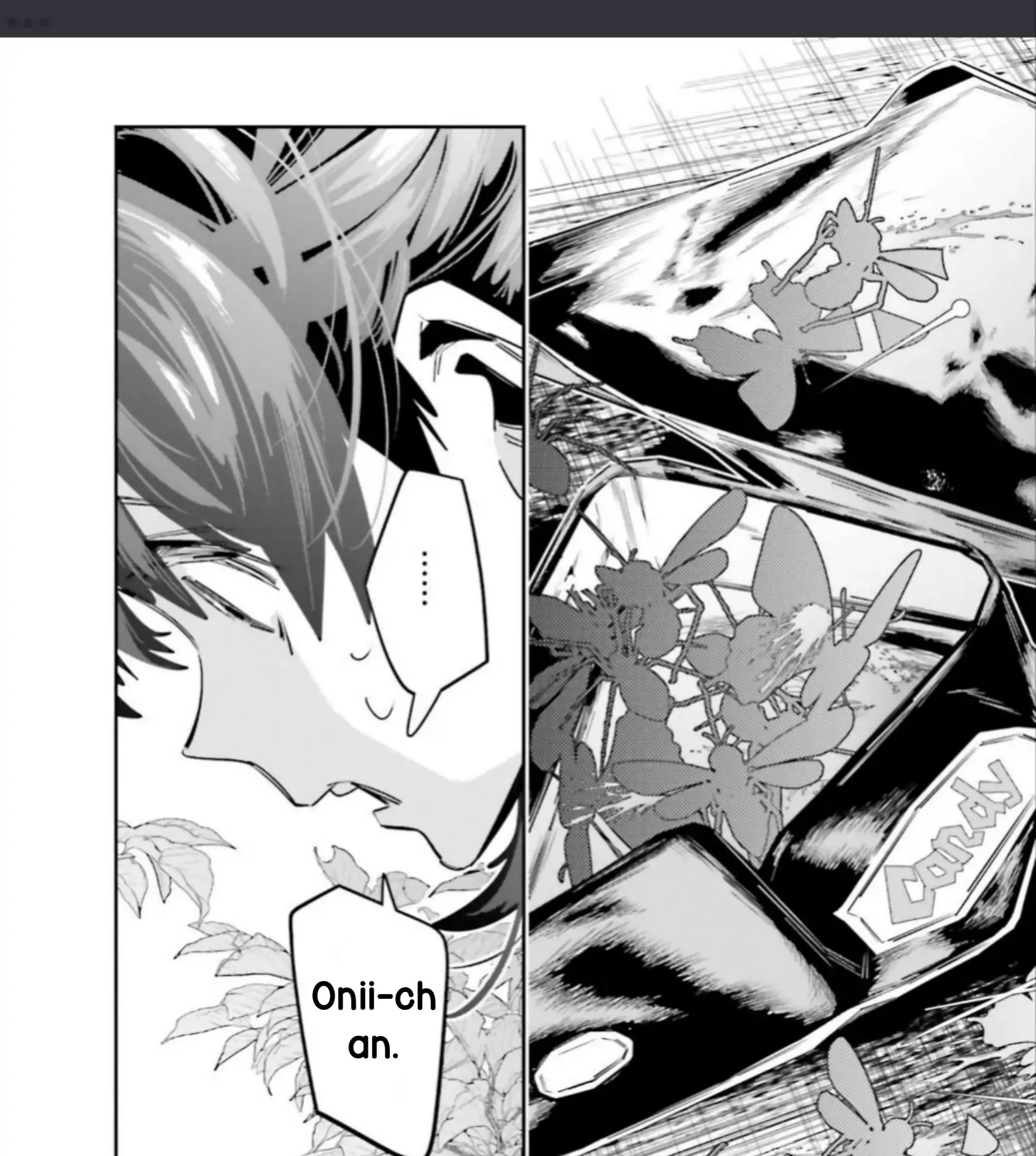 I Reincarnated as the Little Sister of a Death Game Manga’s Murder Mastermind and Failed Chapter 4.2 - halaman 6