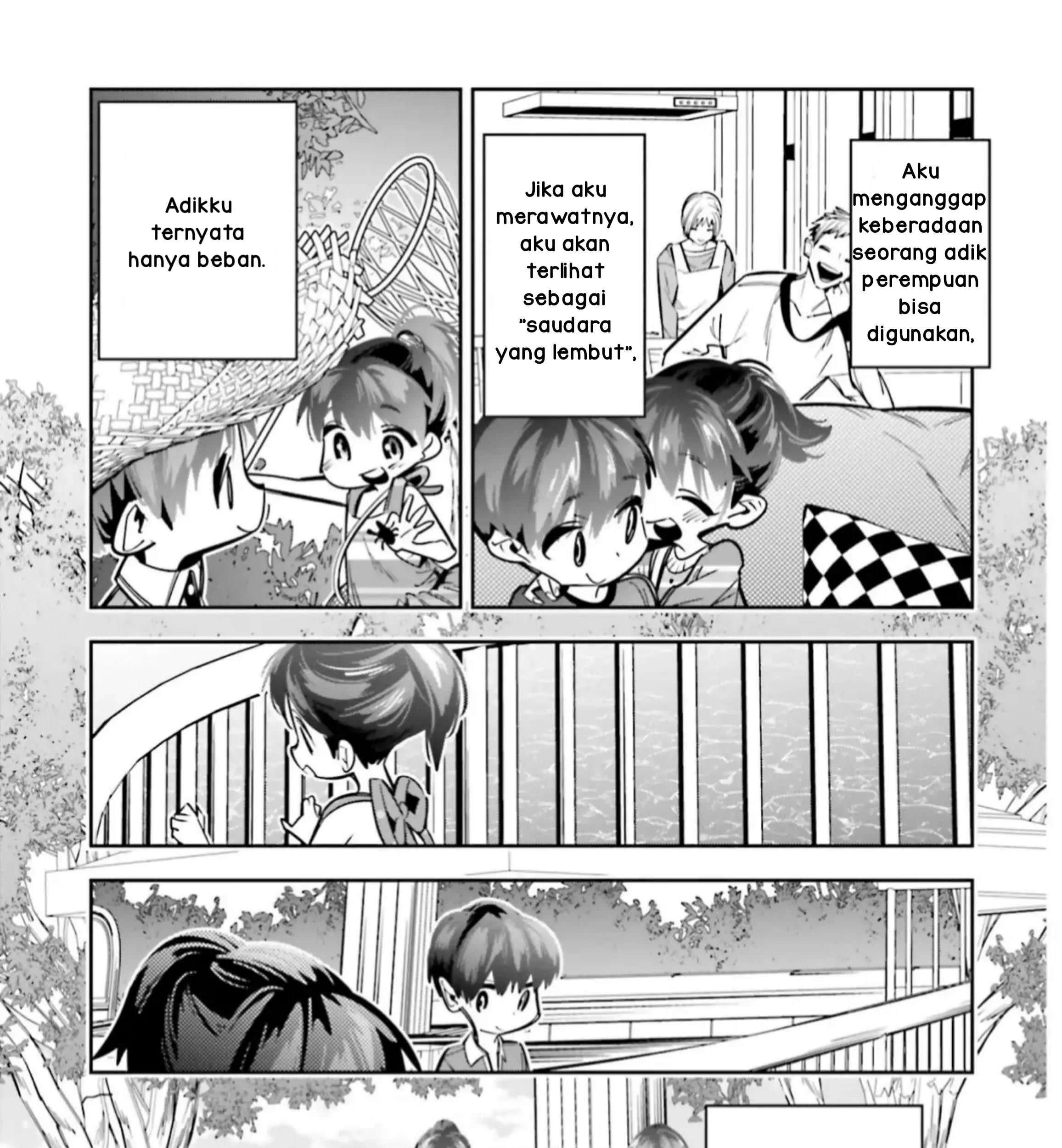 I Reincarnated as the Little Sister of a Death Game Manga’s Murder Mastermind and Failed Chapter 5 - halaman 19