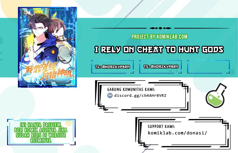 I Rely on Cheat to Hunt Gods Chapter 0.1 - halaman 1